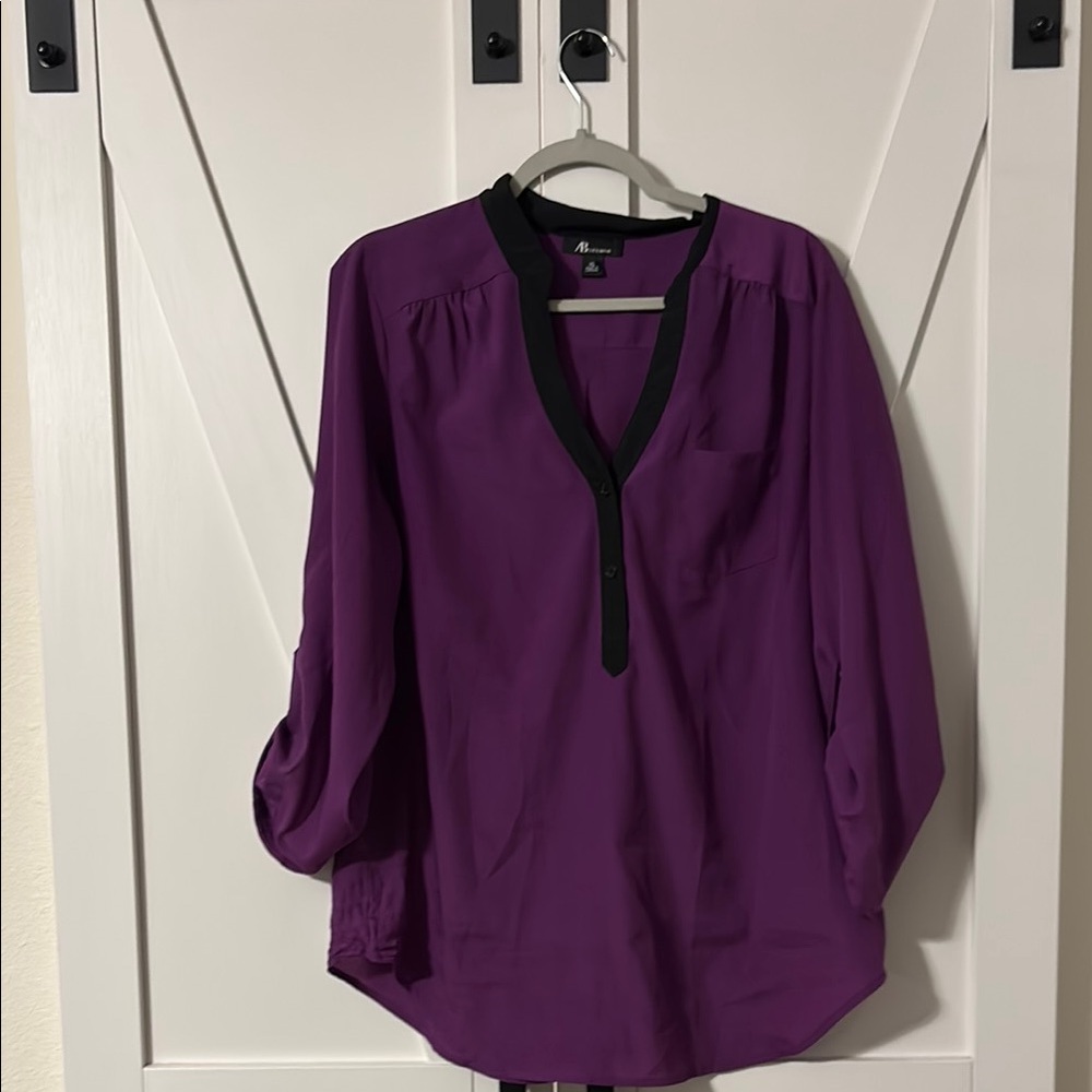 Women's Purple Blouse